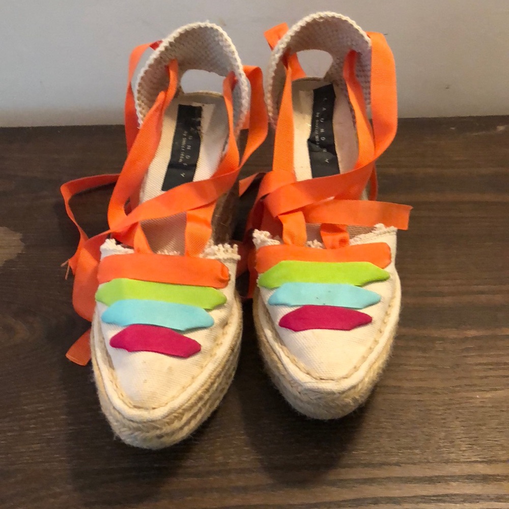 Laundry espadrilles wedges